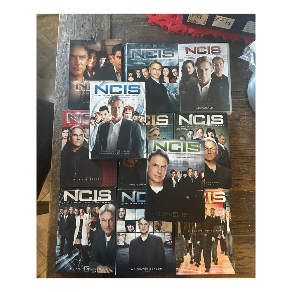 NCIS DVD Lot Seasons 1-11 Mark Harmon TV Series 5 Incomplete 10 Seasons Complete